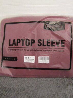 RAINYEAR 15.6 Inch Laptop Sleeve Protective Case Soft Carrying Zipper Bag